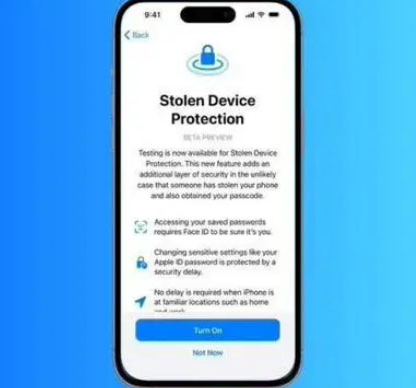 丰台苹果授权维修店分享被盗设备保护功能开启方法 