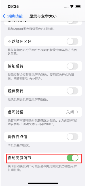 丰台苹果15维修店分享iPhone 15 Pro系列屏幕亮度 