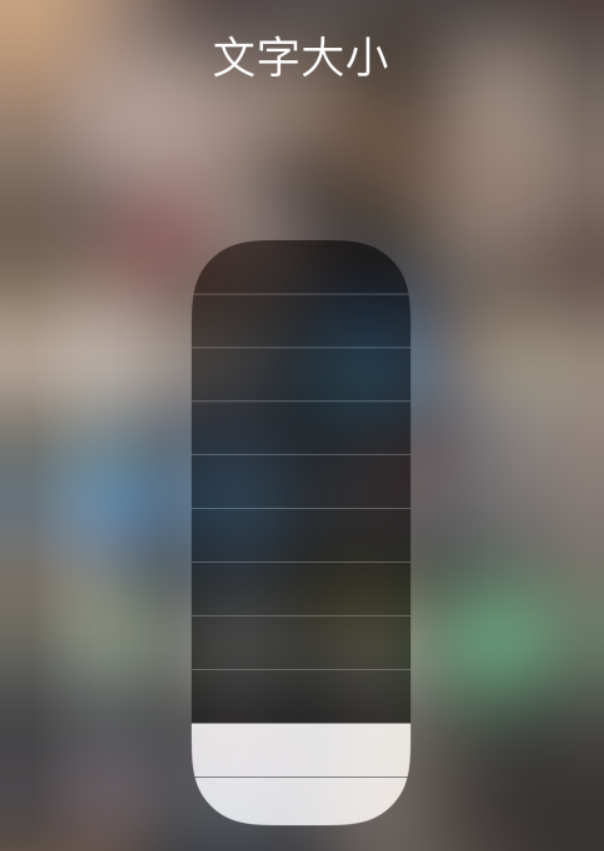 丰台苹果手机维修分享小技巧：在 iPhone 控制中心快速调节字体大小 